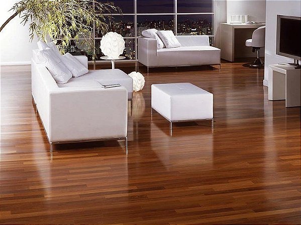 piso aplicação de bona