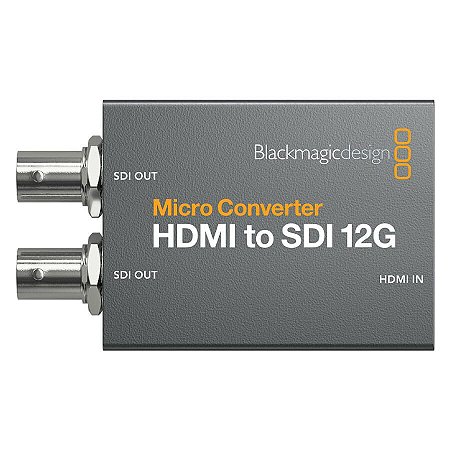 Blackmagic Micro Conversor HDMI Para SDI 12G Com Fonte