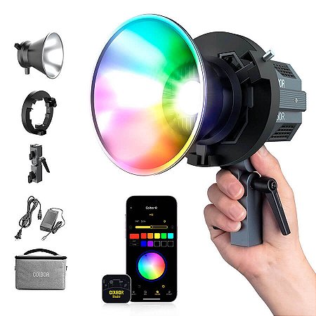 lluminador de LED Colbor CL60R RGB