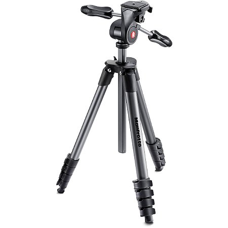 Tripé Manfrotto MKCOMPACTADV-BK