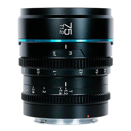 Lente Sirui Night Walker 75mm T1.2 S35 Cine RF-Mount