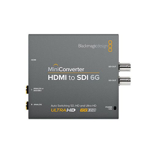 Mini Conversor Blackmagic Design HDMI para SDI 6G