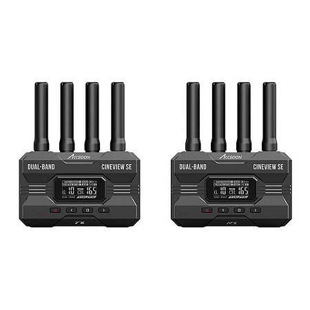 Sistema de Transmissão de Vídeo Sem Fio Accsoon CineView-SE