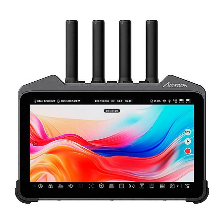 Monitor Accsoon CineView M7H 7" com Wi-Fi Streaming