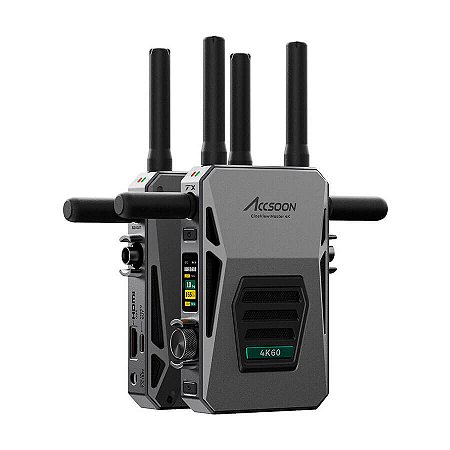 Sistema de Transmissão de Vídeo Sem Fio Accsoon CineView Master 4K Lite SDI/HDMI