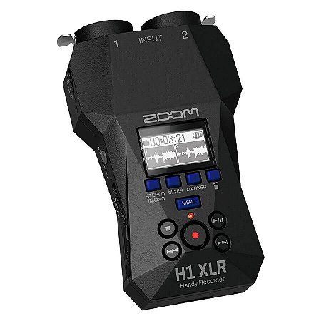 Gravador de Áudio Portátil Zoom H1-XLR