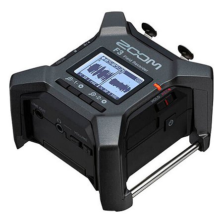 Gravador de áudio portátil Zoom F3