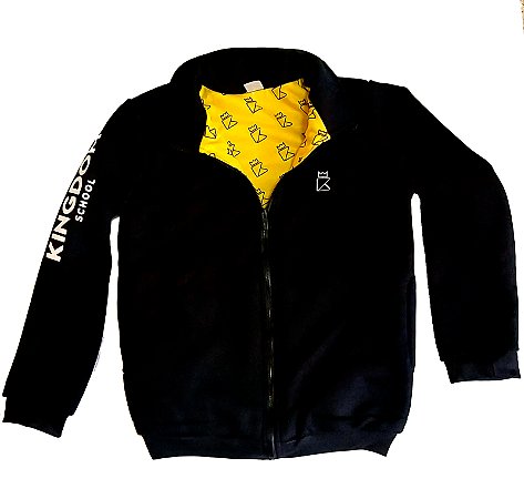 Casaco Moletom Com Ziper