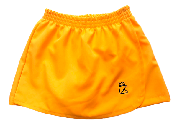 Short/Saia Amarelo Kingdom School INFANTIL