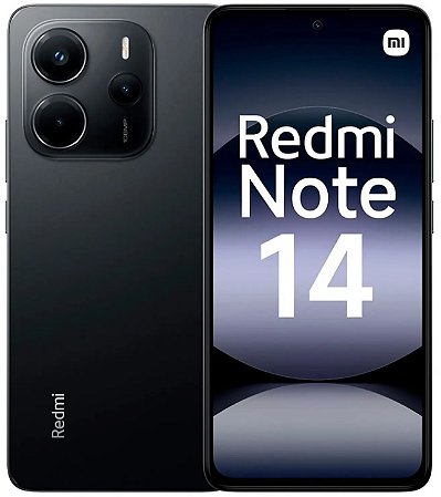 SMARTPHONE XIAOMI REDMI NOTE 14 4G 256GB 8GB RAM PRETO