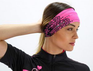 TESTEIRA HUPI - HEADBAND - BANDANA BIOMETRIA / PINK