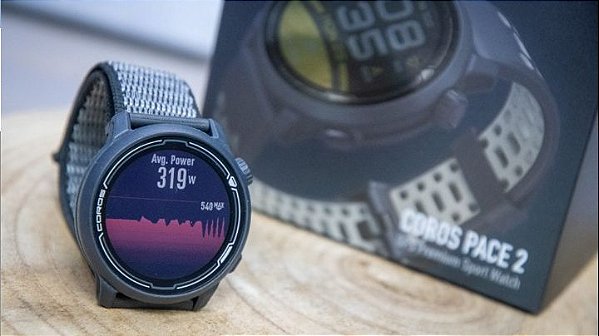 RELÓGIO COROS PACE 2 - GPS PREMIUM SPORT WATCH / DARK NAVY ( PULSEIRA NYLON )