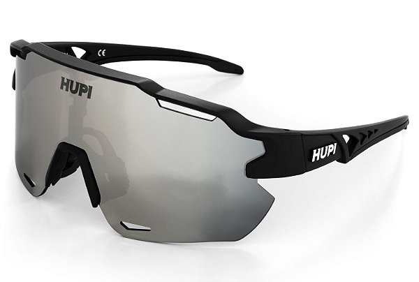 Óculos de Sol HUPI Quiriri Preto - Lente Prata EspelhadoCod. do Produto: 2873