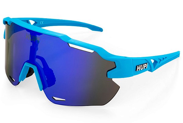 OCULOS DE SOL HUPI QUIRIRI AZUL LENTE AZUL ESPELHADO