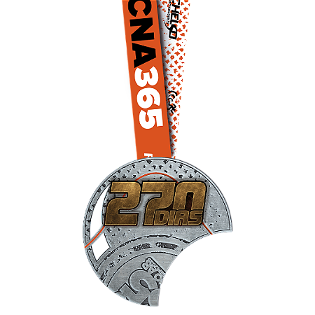 MEDALHA 270 DIAS - DESAFIO 365