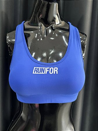 TOP - RUN FOR - AZUL ROYAL