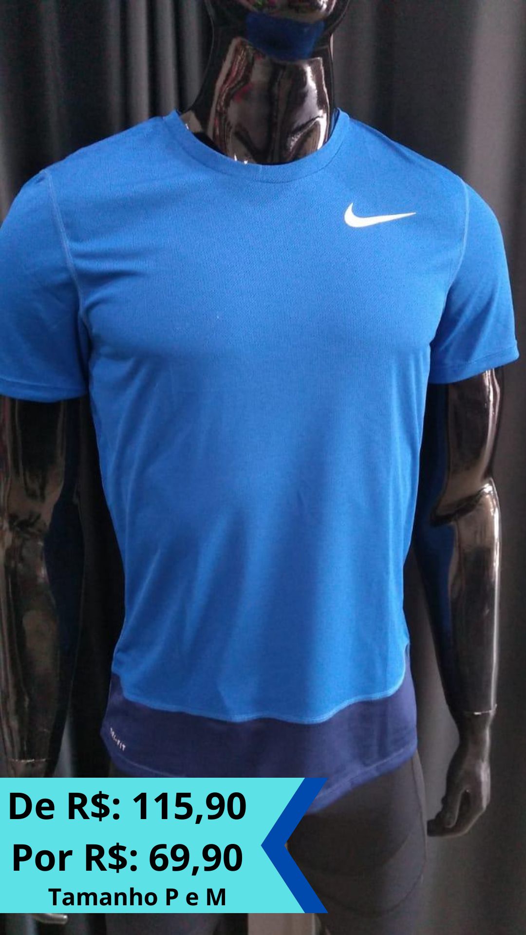 camiseta corrida nike