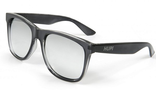 OCULOS DE SOL HUPI LUPPA CINZA-CRISTAL LENTE PRATA