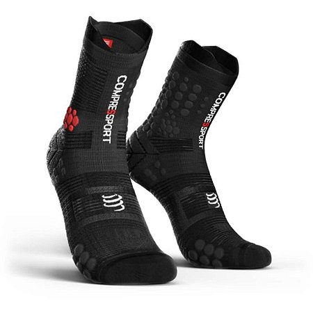 MEIA COMPRESSPORT TRAIL - PRETA