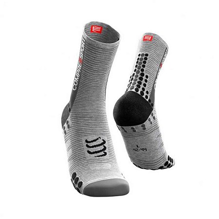 MEIA COMPRESSPORT BIKE - CINZA