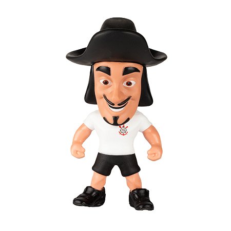 Boneco Mosqueteiro Corinthians Camisa Branca Oficial