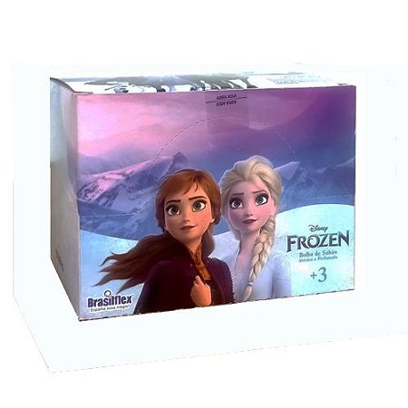 Bolha 60ml com Jogo Frozen (Disney) Cx 12 Unid