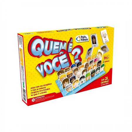 Jogo Quem É Você? Super Jogos Pais & Filhos