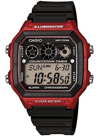 Relógio de pulso CASIO AE-1300WH-4AVDF
