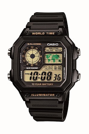 Relógio de pulso CASIO AE-1200WH-1BVDF