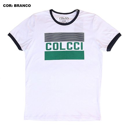 Camiseta Colcci Masculina Slim Estampada 0350108379 - Use Jeans Sempre