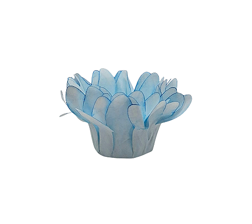 Forminha Para Doces Madri Azul Bebê 50Un