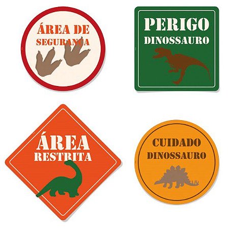 Cartaz Decorativo Mundo Dos Dinossauros 8Un Cromus