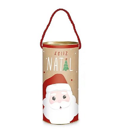 Tubolata P/ Presente 20cm Noelito Feliz Natal 01 un.