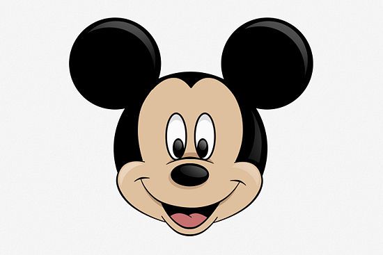 Rosto Decoração EVA Mickey 01 un. Disney