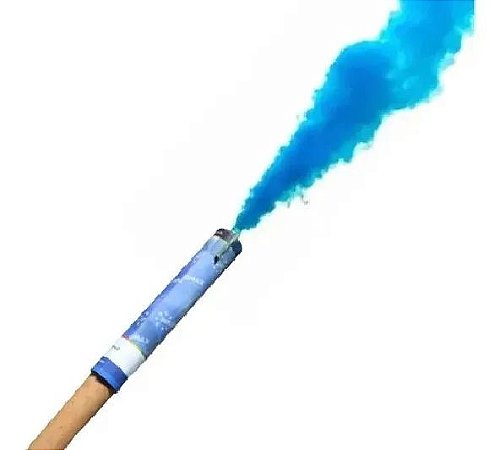 Fuma a para Ch Revela o Azul 01 un Mania de La o Festas