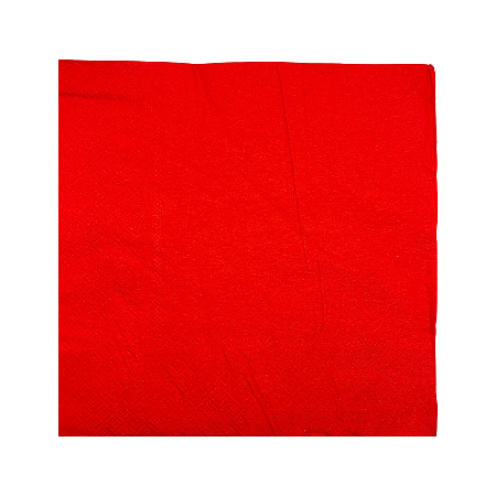 Guardanapo de Papel 24X24cm 20Un - Vermelho