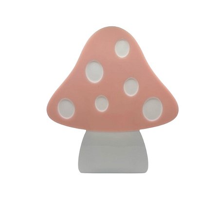 Suporte Pirulito G Cogumelo Rosa AC 15x17x6cm