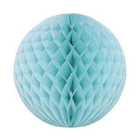 Globo Colmeia De Papel Tamanho P 11cm Acqua 1 Un