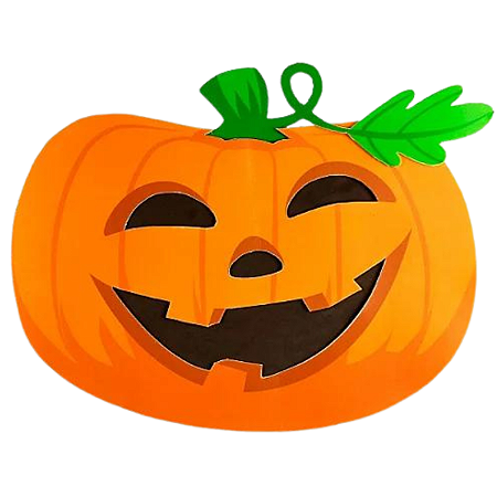 Painel decorativo Abóbora Cute Halloween Eva 1 un