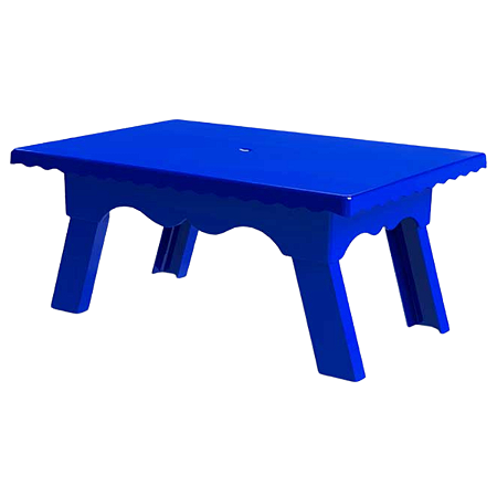 Mesinha Decoração Renda Azul Royal