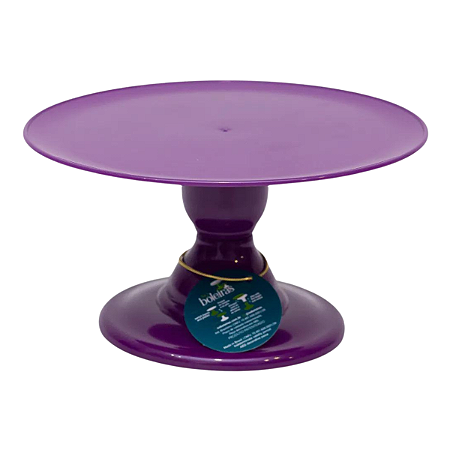 Boleira Pequena (pé 13,5cm tampo 22cm) Só Boleiras Roxo