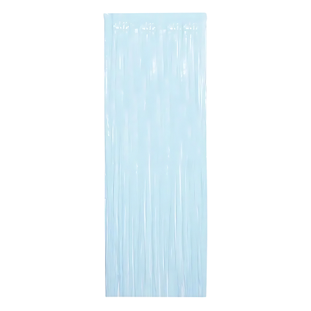Cortina Decorativa Azul Pastel C/1Un