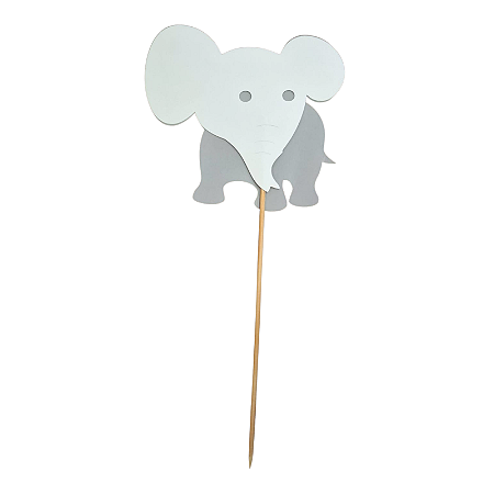 Topo De Bolo Safari Elefante - Allegra