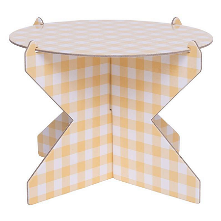 Boleira M - Xadrez Aveia diametro 20cm / altura 15cm