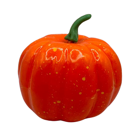 Abóbora Decorativa em Espuma Halloween 8,5cm 1un