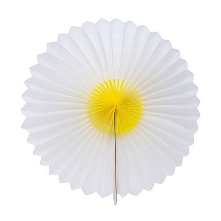 Margarida de Papel Colméia 25cm 1un