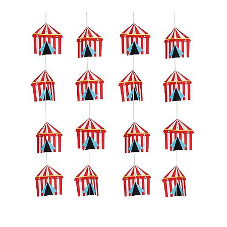 Cortina Decorativa 3D Circus
