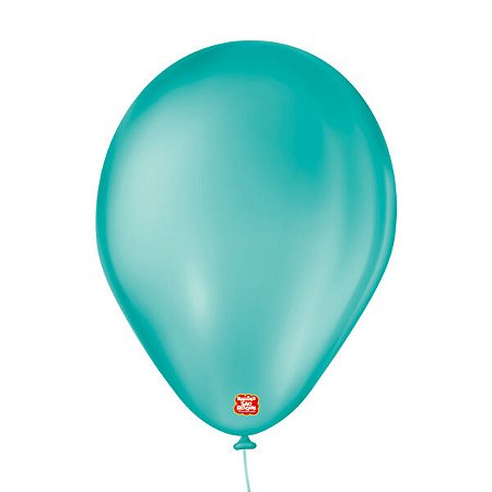 Balao 7 Liso C/ 50 Azul Oceano Sao Roque