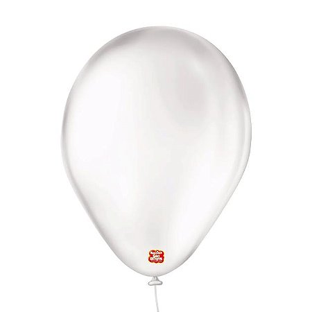 Balao 7 Liso C/ 50un Transparente - Sao Roque