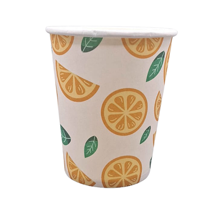 Copo Papel Limão Siciliano 240ml 8Un